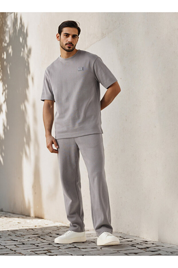 بنطلون مع رباط إغلاق وجيوب - 2