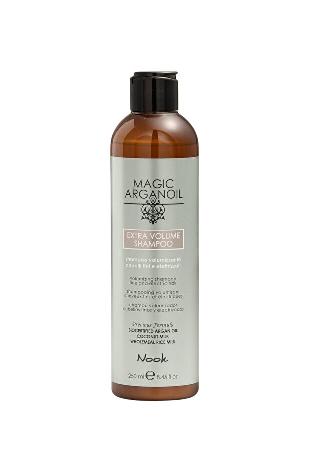 Magic Arganoil Plumping Volumizing Shampoo with Rice Protein for Fine Hair 250ml