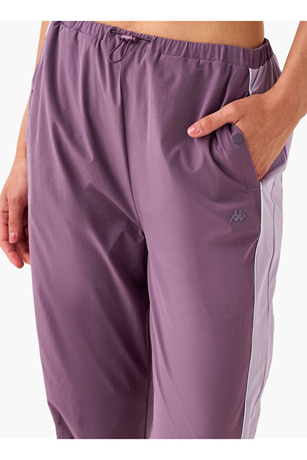 Colourblock Joggers with Pockets - 4