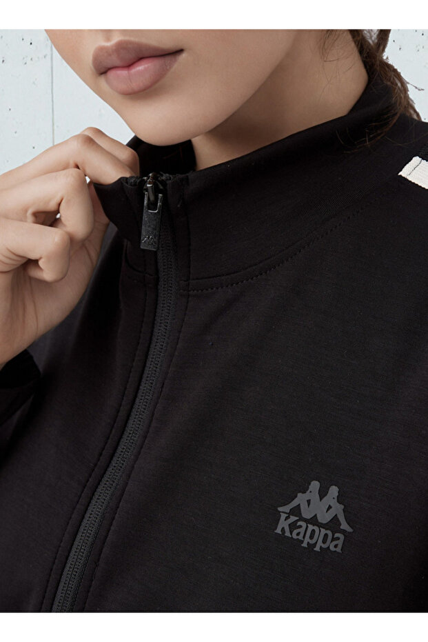 Regular Fit Jacket with Zip Closure - 4