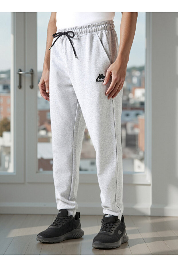 Logo Detail Joggers with Drawstring Closure and Pockets