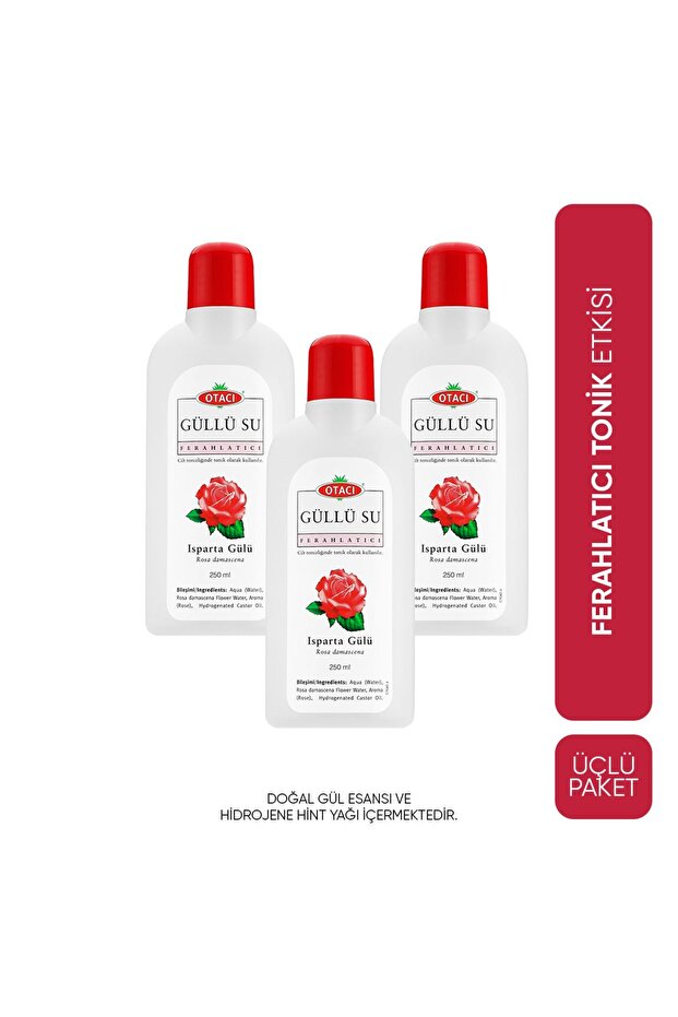 Güllü Su Üçlü Paket - 1