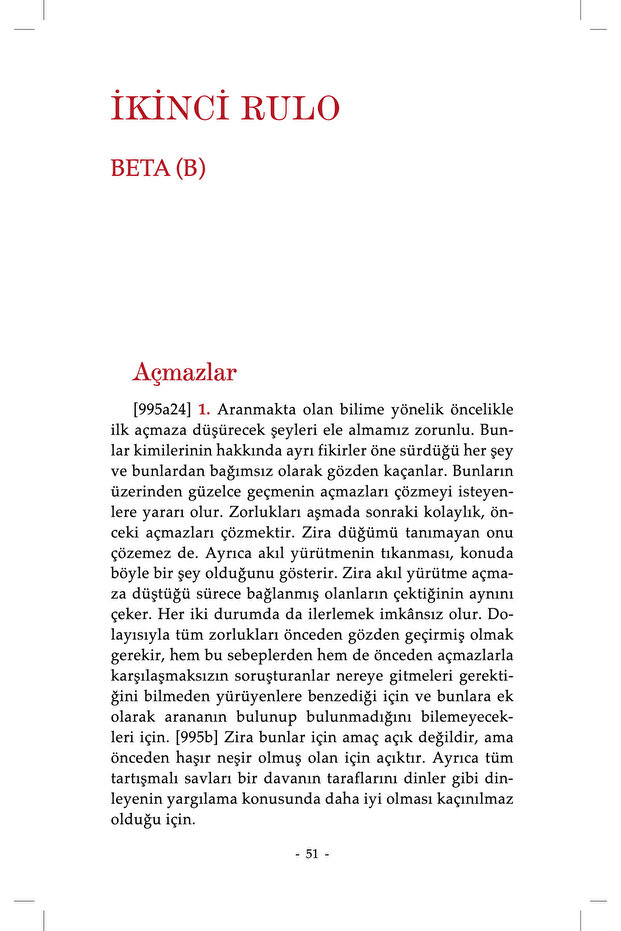 Metafizik - Aristoteles - 7