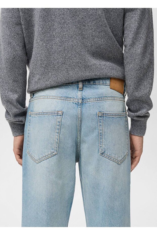 Regular kesim Bob jean pantolon - 8