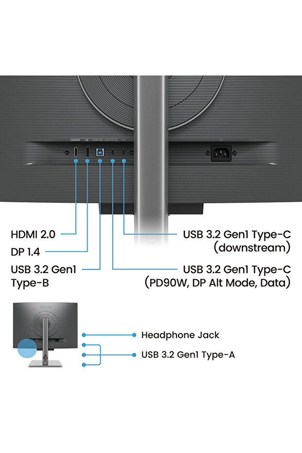 RD280U 28.2 inç 5 ms 60 Hz 4K HDR Display Pilot 2 Arka Aydınlatmalı IPS Programlama Monitörü - 4