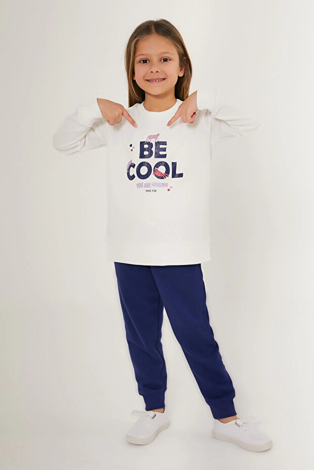 Be Cool bela devojčina trenerka - 1