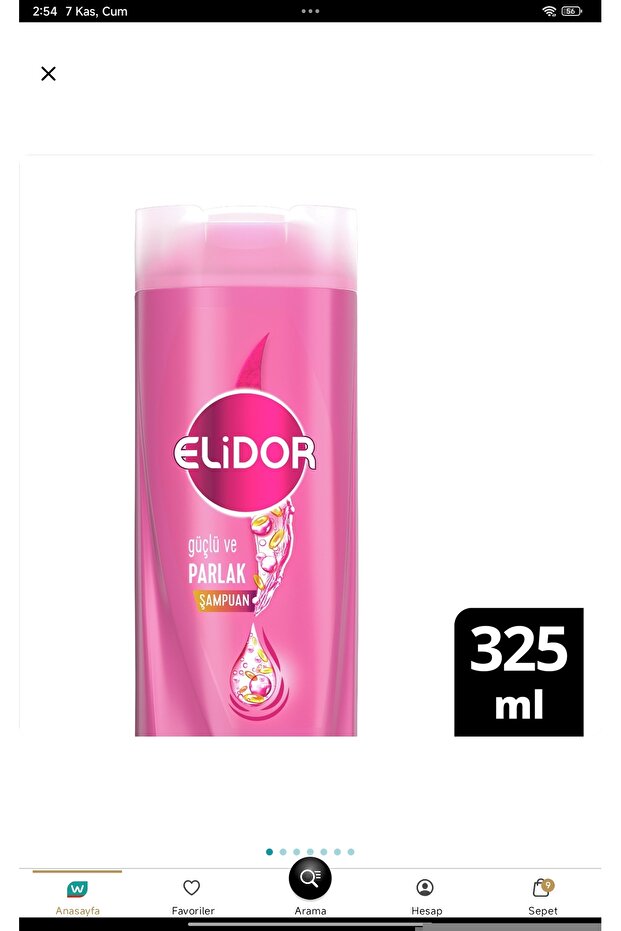 Şampuan Güçlü Ve Parlak 325 Ml - 1