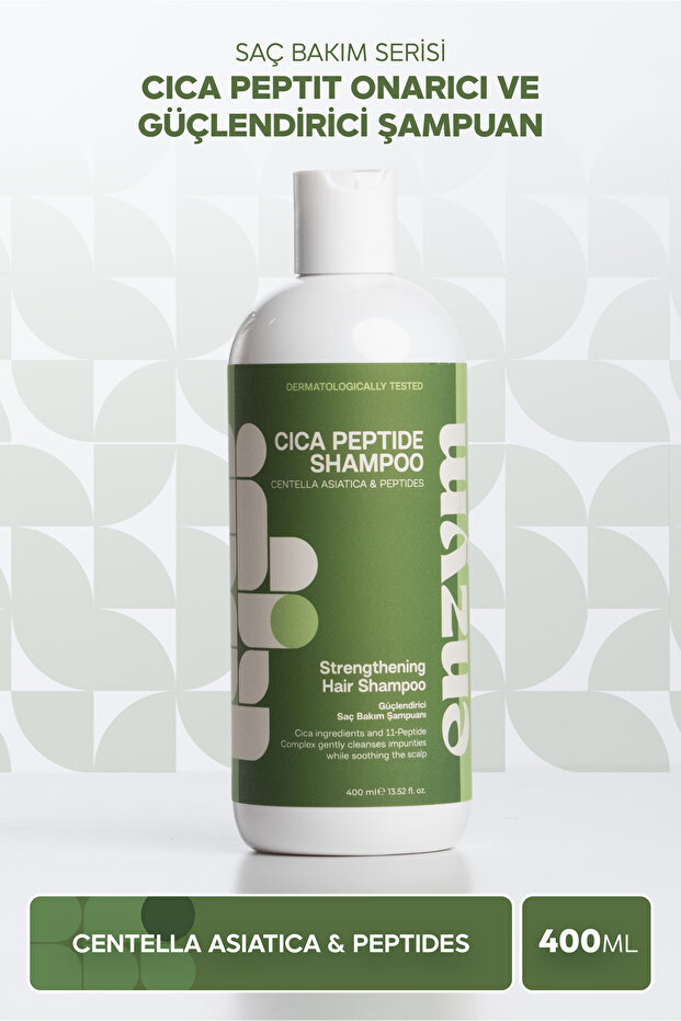 Cica Peptide Repairing and Strengthening Shampoo 400 ml (Salt-Free)