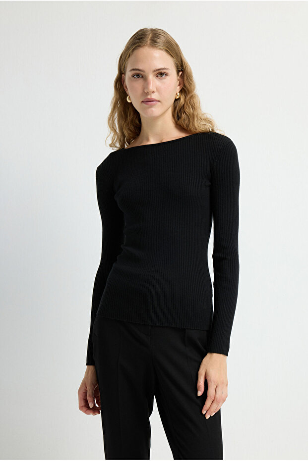 Fitilli Basic Triko Kazak - 1