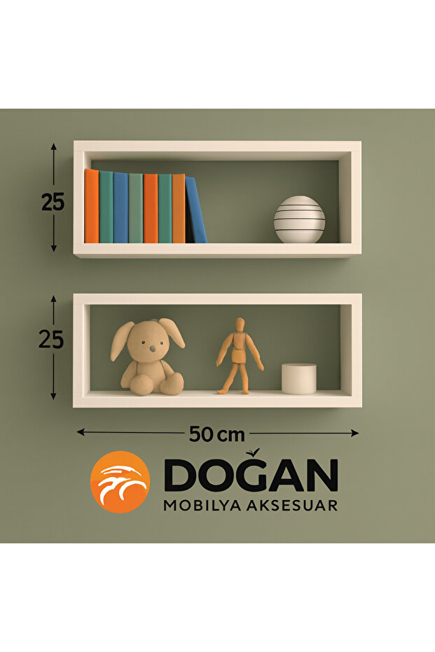 Duvar rafı kitaplık - 1