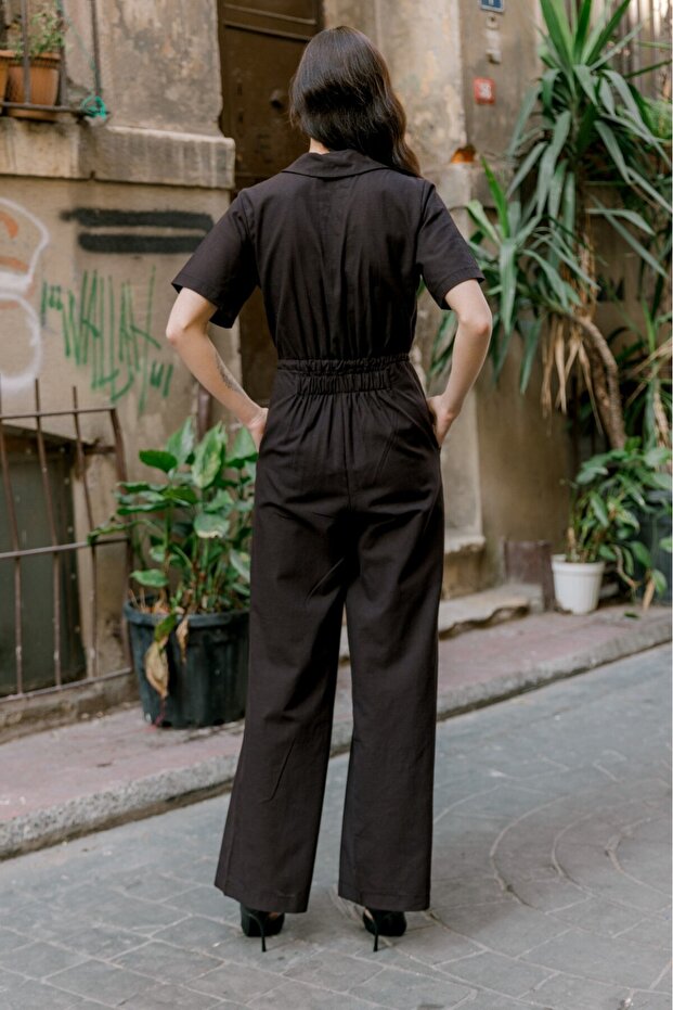 Keten Günlük Tulum - 7