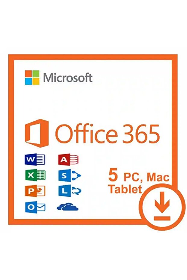 Office 365 Pro 5 Cihaz Süresiz Kullanım - Windows, Ipad, Tablet, MacOS, Android, Ios, Macbook - 3