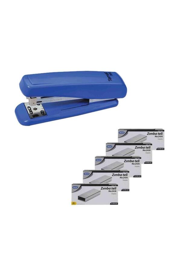 7800 Stapler Machine 24/6 Blue 7800 + 5 Pcs Staples