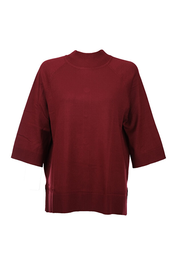 سترة بأكمام ثلاثة أرباع وأزرار في الخلف - 1