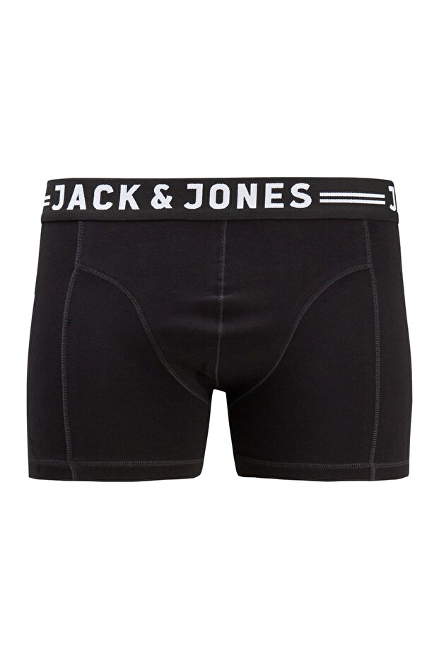 Jack Jones Sense Trunks 3-pack Noos Pls Erkek Siyah Boxer 12147591-02 - 3