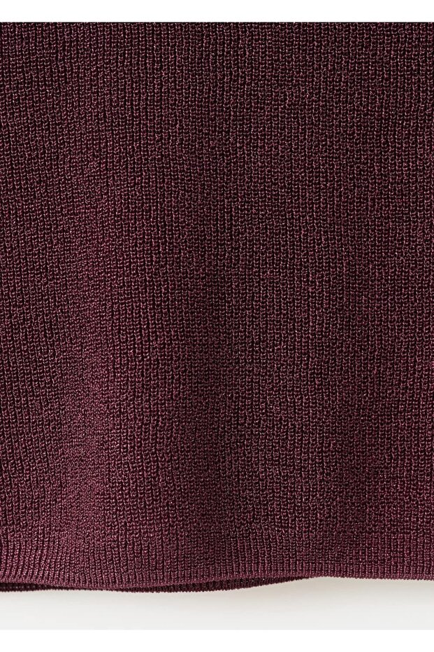 Lureks V yaka triko bluz - 6