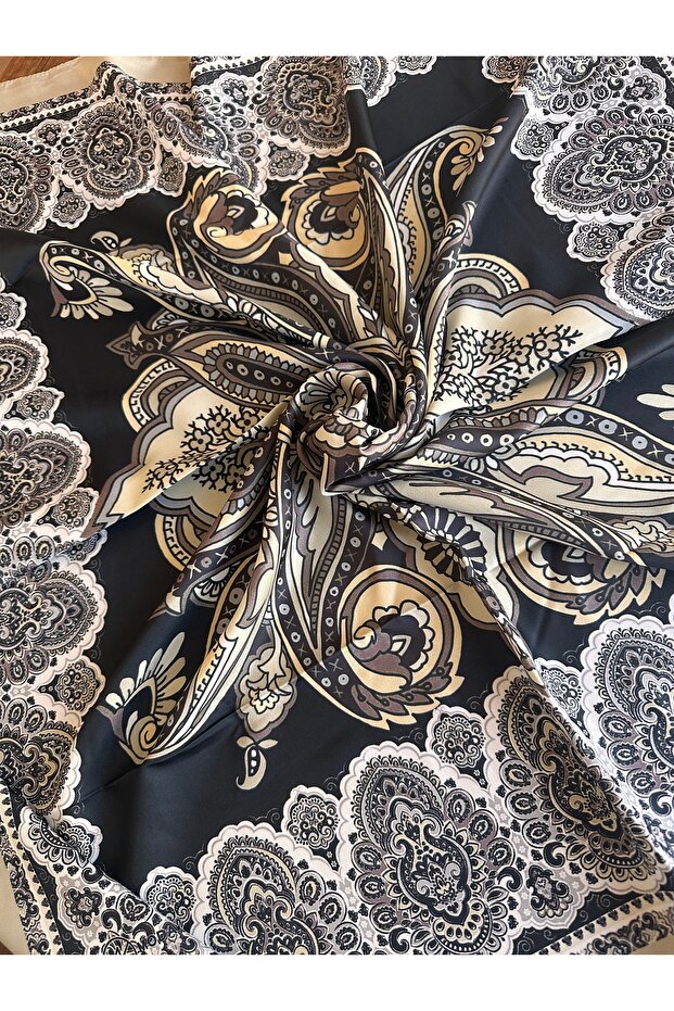 وشاح موداكاشمير منقوش - 4