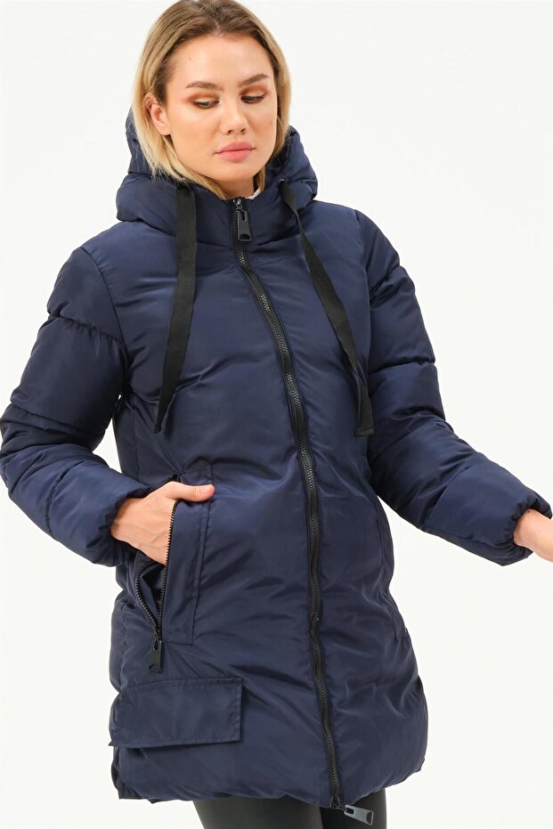 Z6773 KABAN-LACİVERT - 3