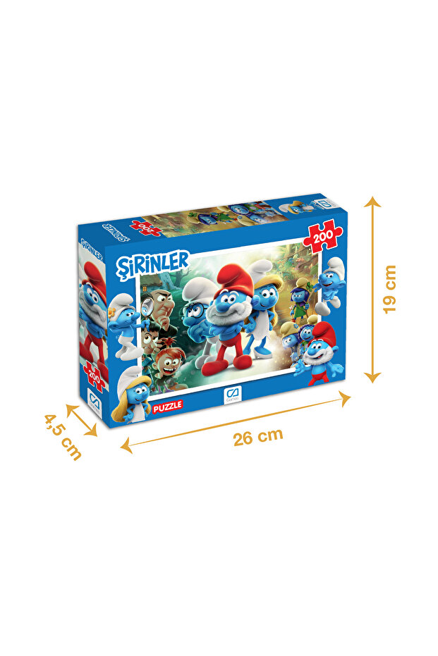 ŞİRİNLER PUZZLE 200 PARÇA - 1