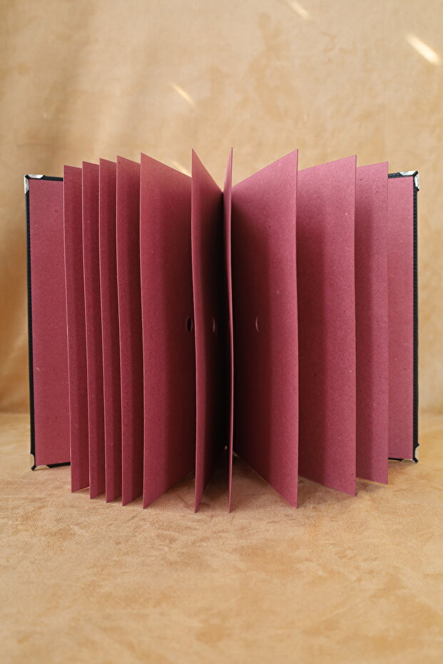 Black Leather Signature Folder - Mapa Presentation File - Document Folder (10 Sheets) - 6