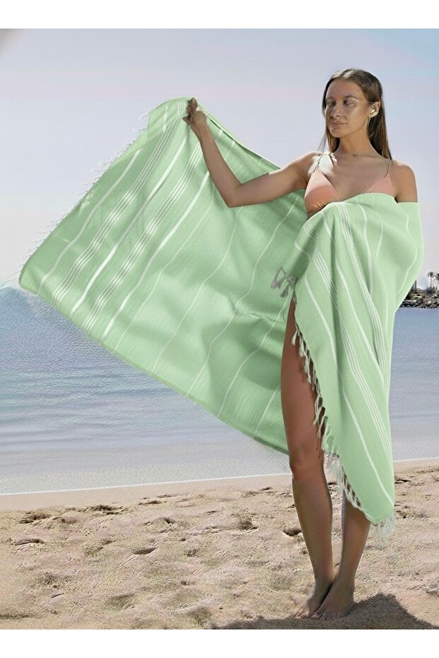 Natural Peshtemal & Beach Towel & Gift & Bath Towel