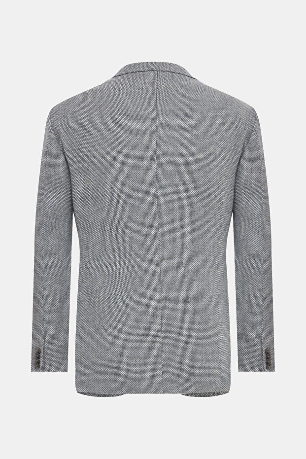 GRİ DÜĞMELİ CEKET - 2