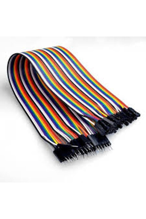 20cm 40'lı Jumper Kablo Erkek-dişi - 1