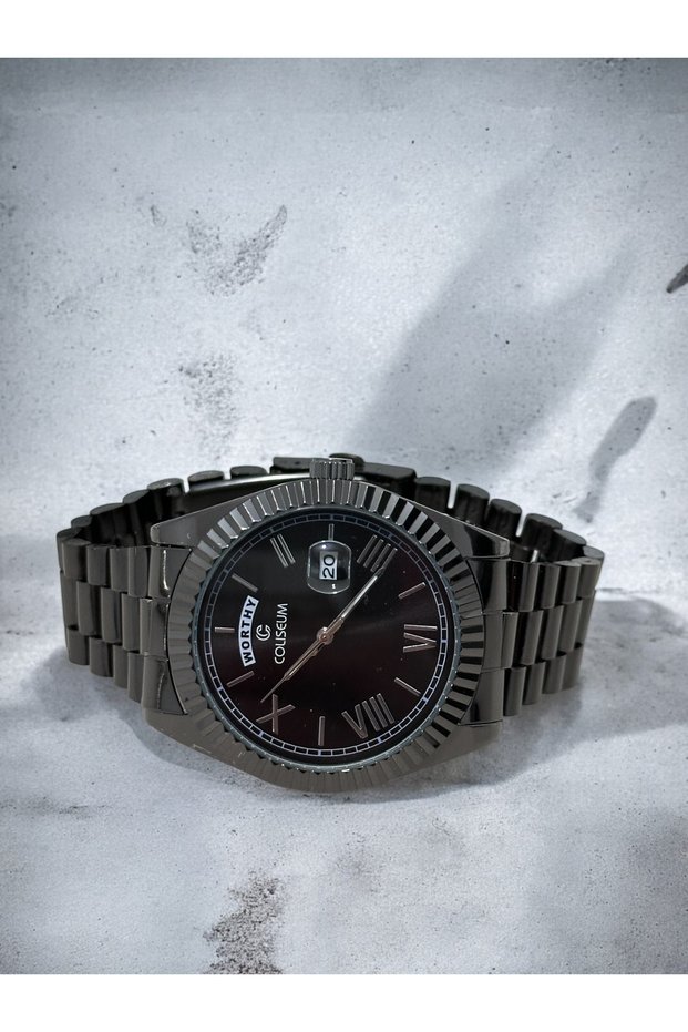Steel Men's Wristwatch-Gift Package Made-Steel Men's Wristwatch-Steel Cord-Patek Model