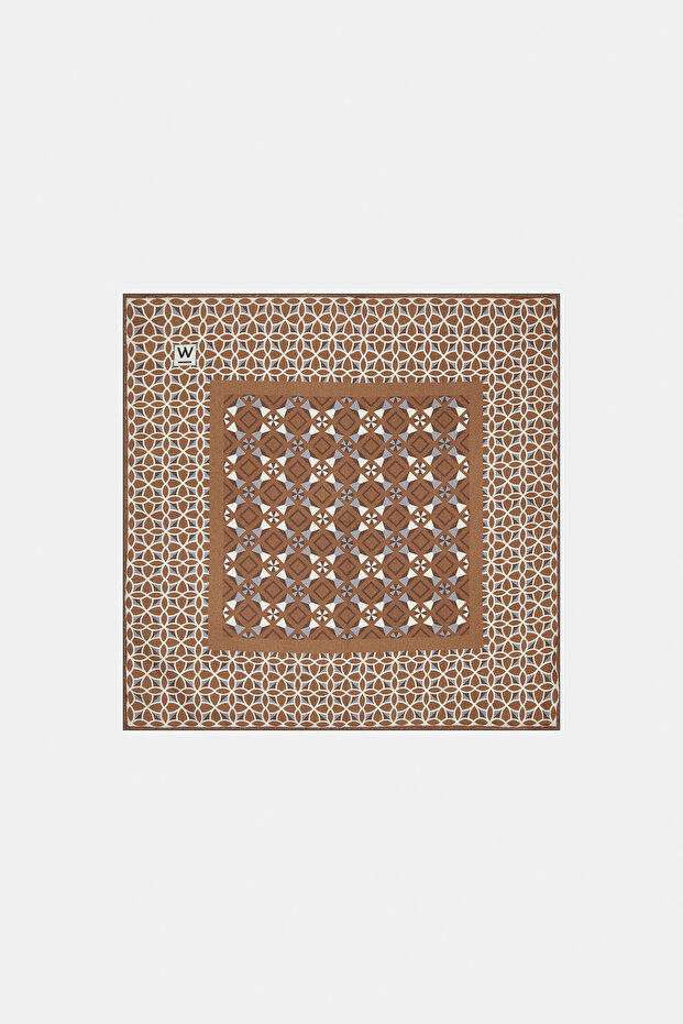 BEJ İPEK MENDİL - 1