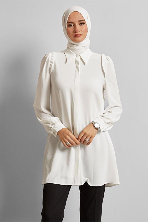 Shirt Collar Tunic 45723