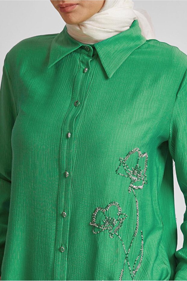 تونيك مطرز بالخرز 45709 - 3