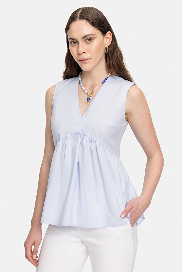 AÇIK MAVİ BLUZ - 6