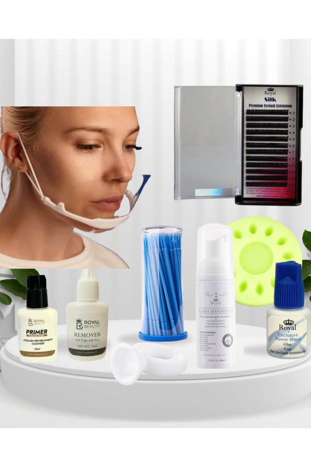 Royal Eyelash Extensions Kit – For Beginners