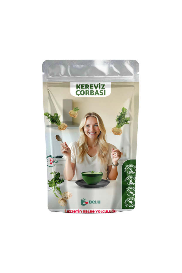 Kereviz Çorbası 60 gr (4 Porsiyon) Pestisitsiz - Bebek, Çocuk ve Yetişkin Beslenmesine Uygun - 3