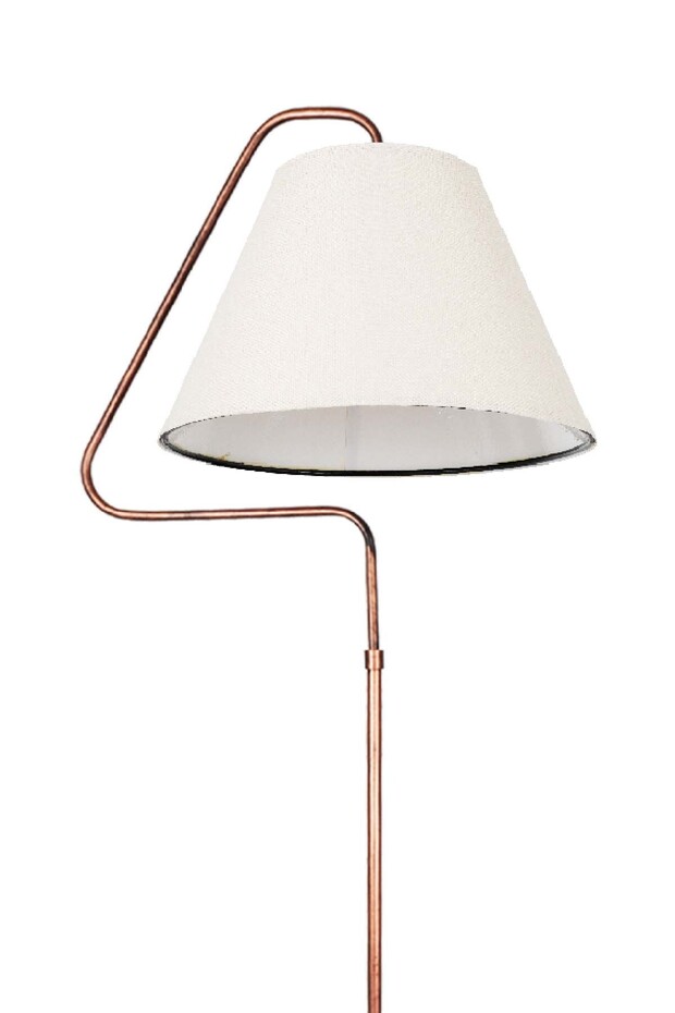 Güven Avize Lambader Fire Üçgen Siyah Bakır Patine - 1