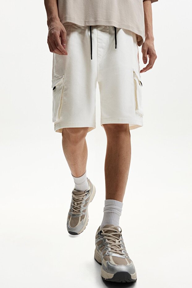 Jogging fit kargo bermuda - 4