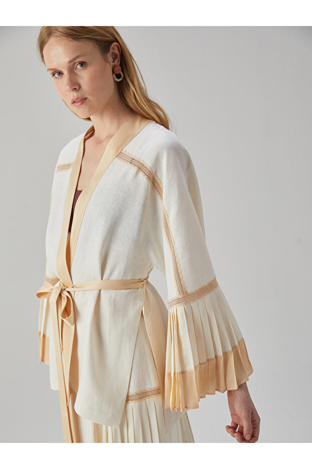 Pilise Detaylı Ceket - 6