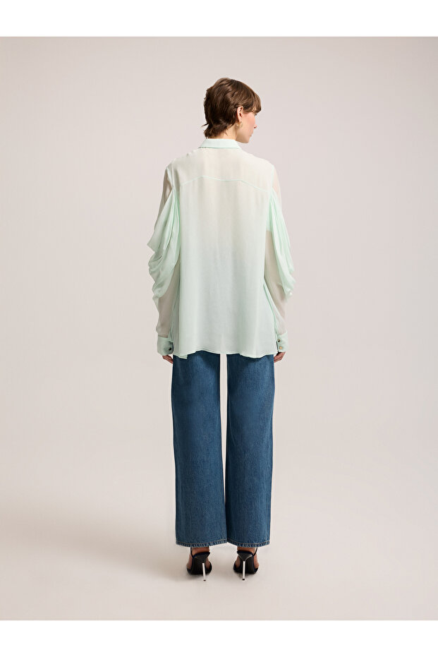 Mint Yeşili Bluz - 2