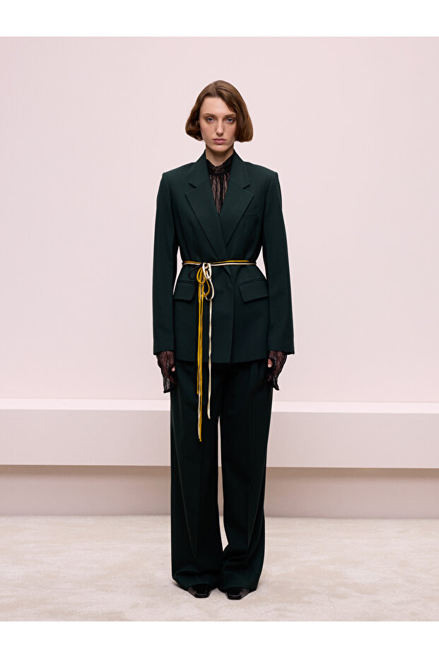 Koyu Yeşil Ceket - 1