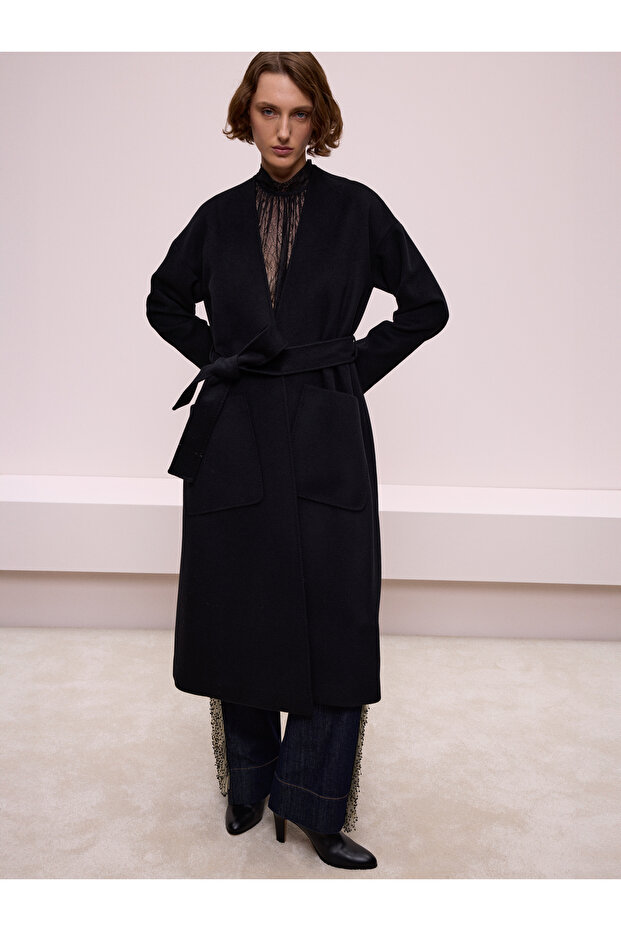 Bağlamalı Kaşe Kaban - 4