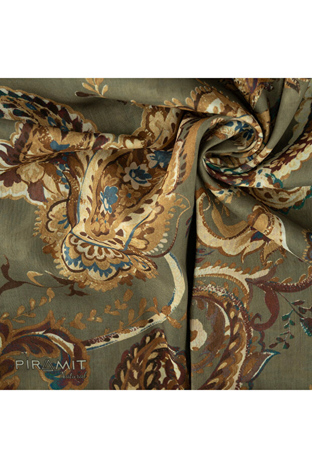 Eșarfă cu model natural - 2