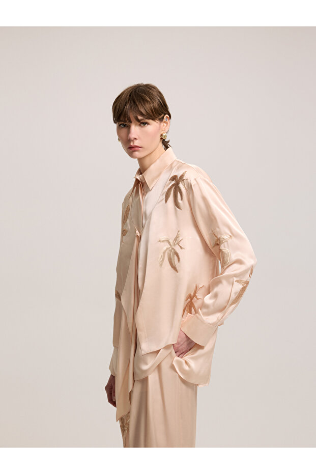 Payetli Pudra Bluz - 3