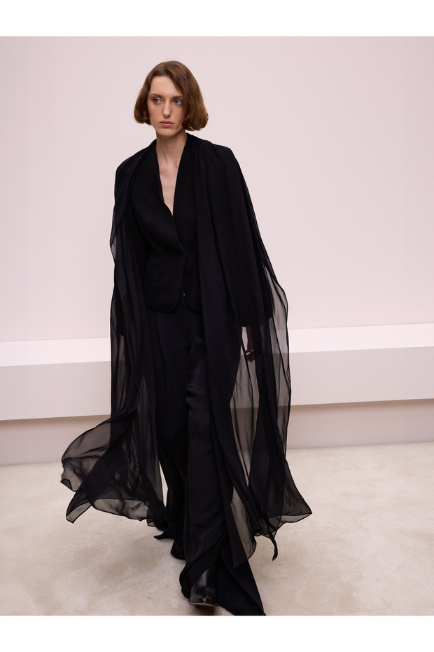 Bağlama Detaylı Ceket - 8