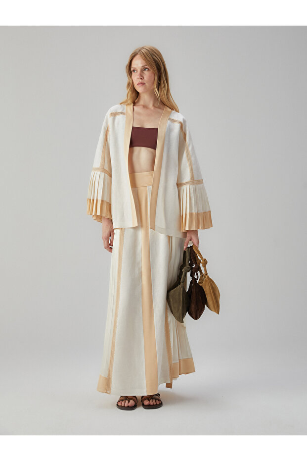 Küçük Boy Süet Çanta - 5