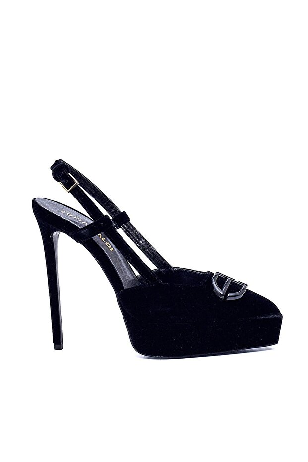 HAYFI SİYAH TEKSTİL Kadın PLATFORM - 1