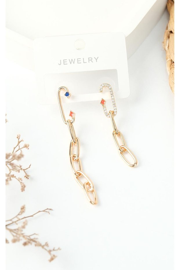 Women's Steel Color Non-Throwing Guaranteed Billed Earrings JFRCH2008
