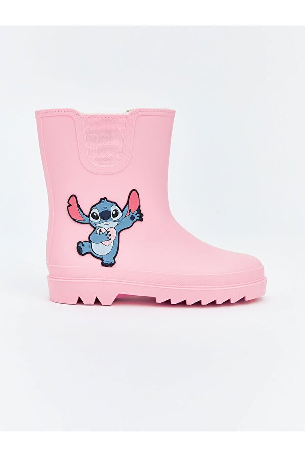 LCW STEPS Stitch Baskılı Kız Çocuk Yağmur Botu - 2