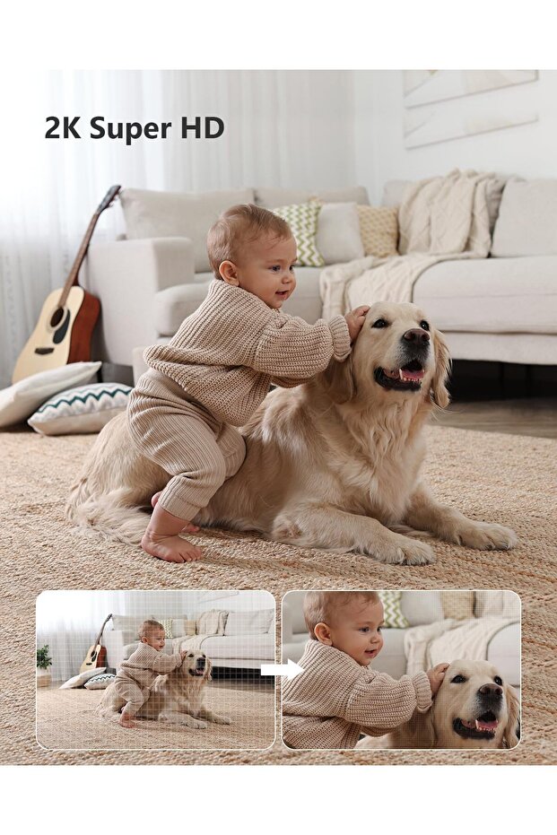 2K Security Camera for Home - 2