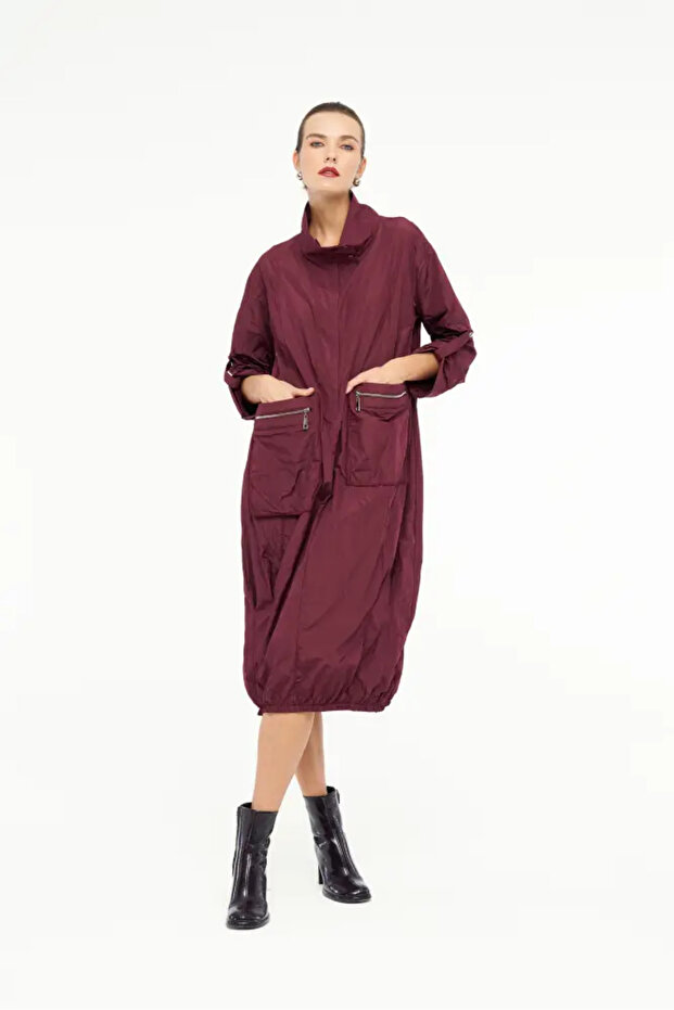 Shaula Elbise - Bordo - 3