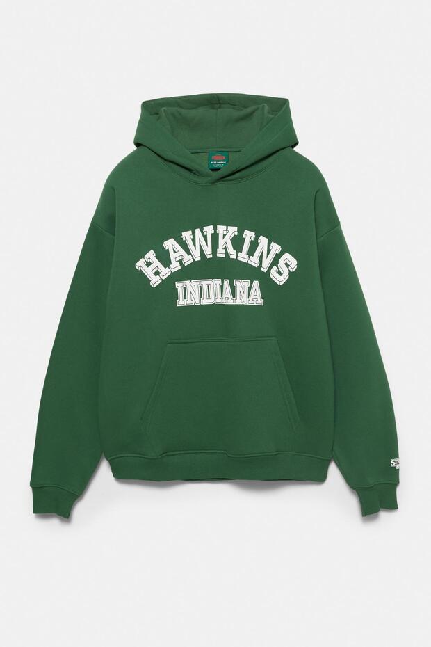 Stranger Things kapüşonlu sweatshirt - 5